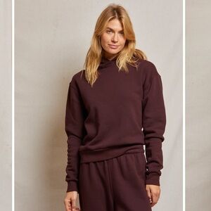 perfectwhitetee Dark Brown hoodie